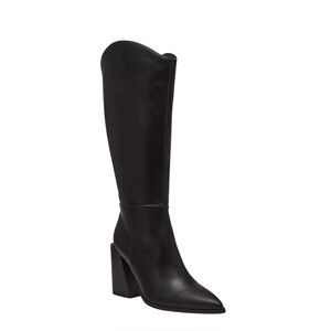 Wild Pair Women’s Tati Stacked-Heel Boots
